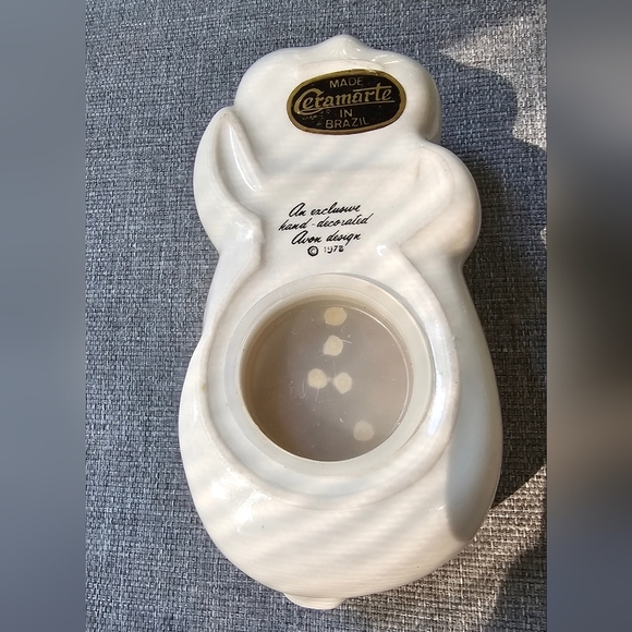 Vintage 1978 Ceramic Scented Potpourri Diffuser, Floral Pig - Picture 6 of 6